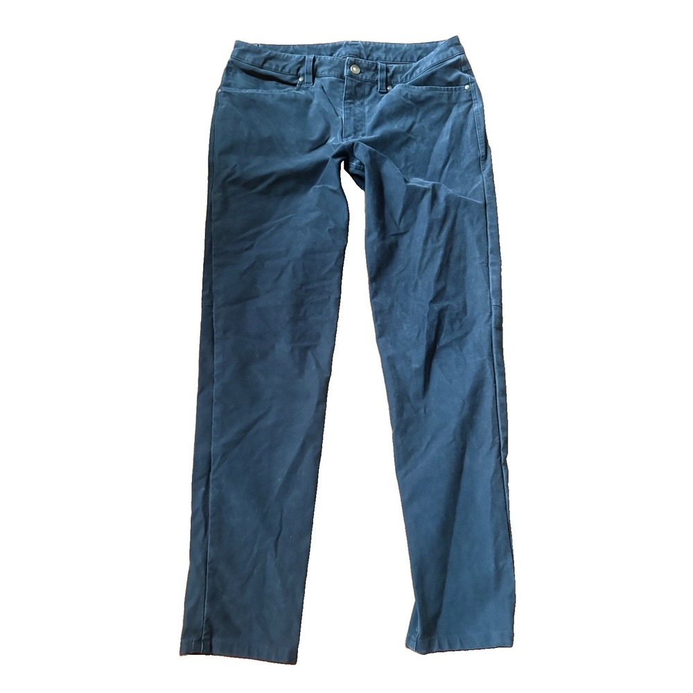 Lululemon Commission Slim Fit Pants Mens 30x30 Dark Blue